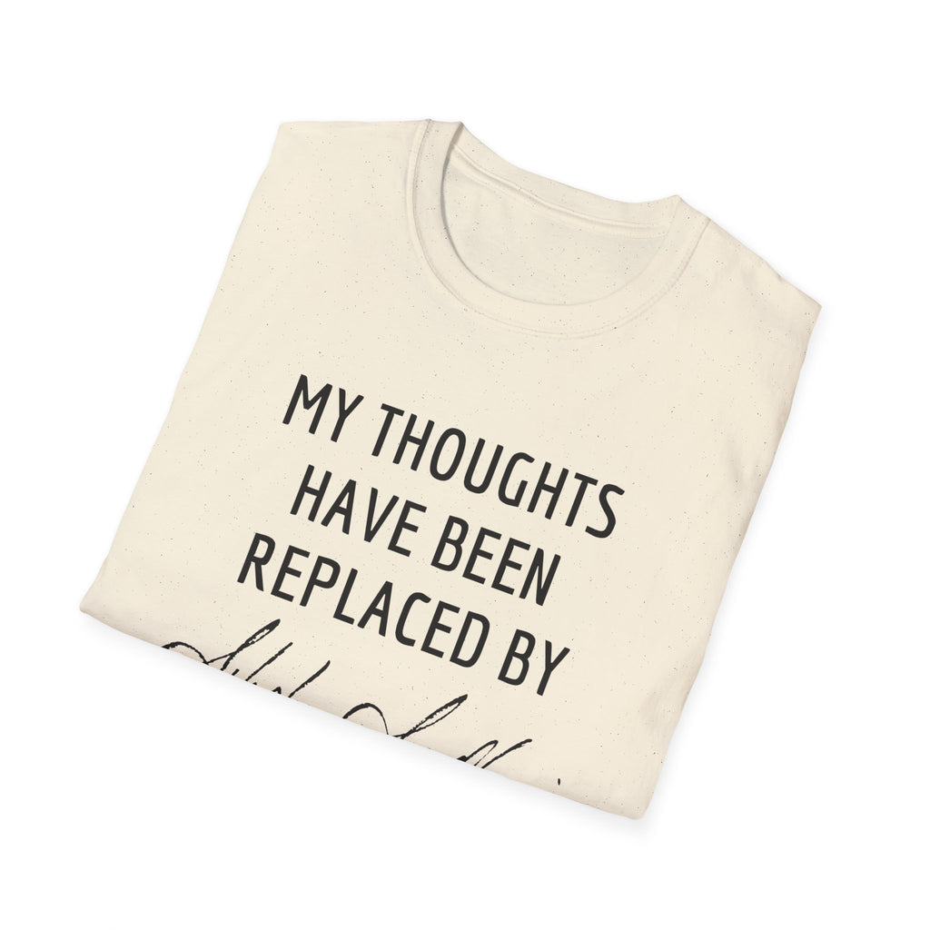 Customizable Thoughts Replaced By Lyrics T-Shirt
