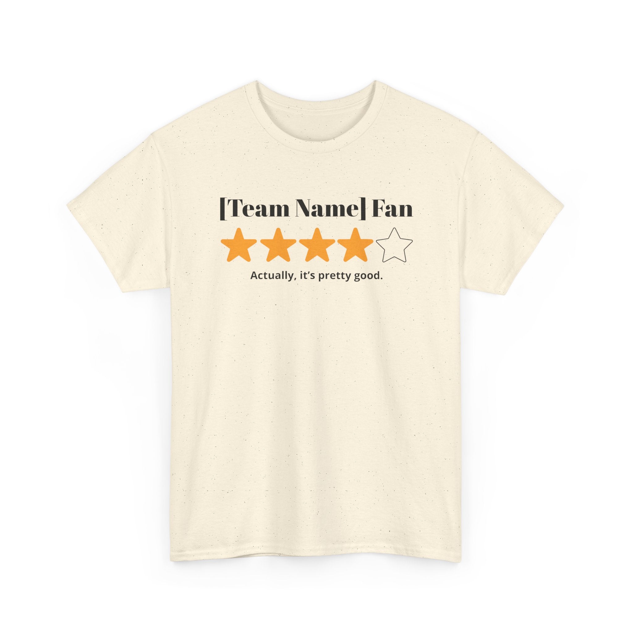 Custom Team Name/Rating T shirt